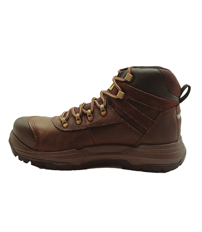 CATERPILLAR PNEUMATIC STEEL TOE MEN BROWN Boot Shoe