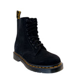 DR MARTENS 1490 SUEDE BLACK WOMEN
